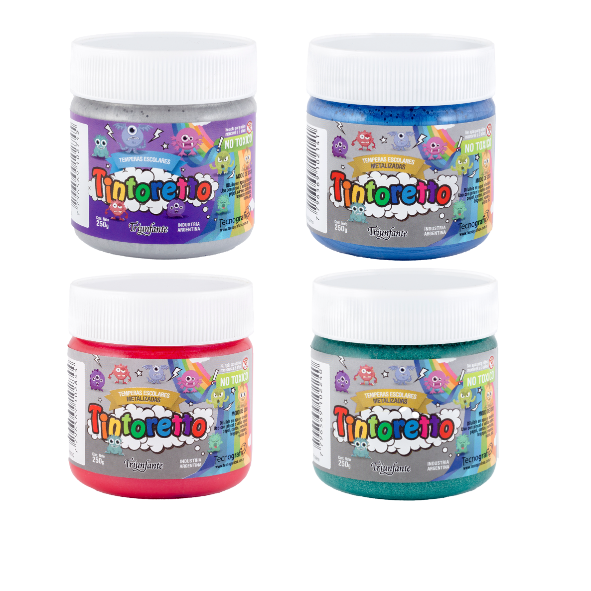 Tintoretto tempera pote 250g