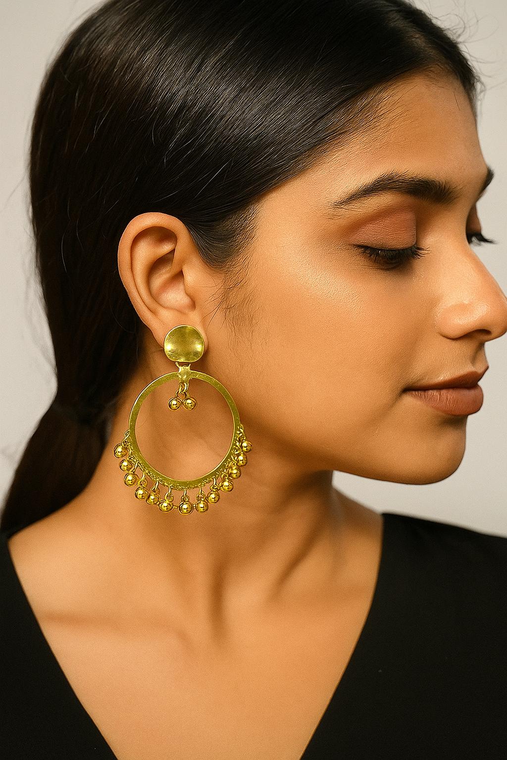 Gold Hoop Earrings