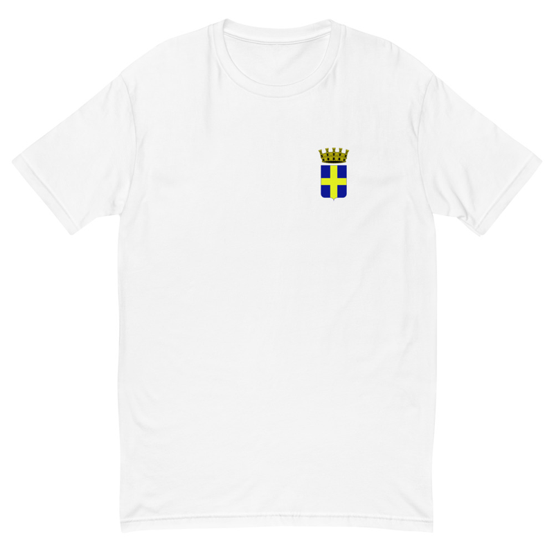 Maglietta bianca con stemma