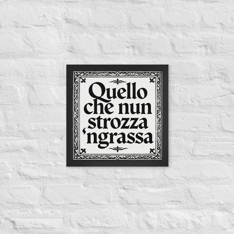 Quello che non strozza