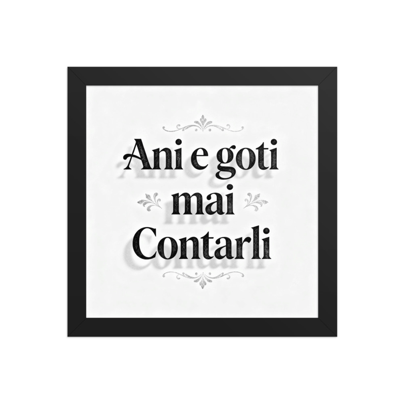 Quadretto Ani e Goti