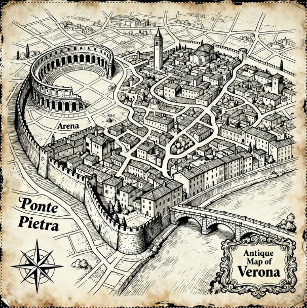 Antica Mappa di Verona