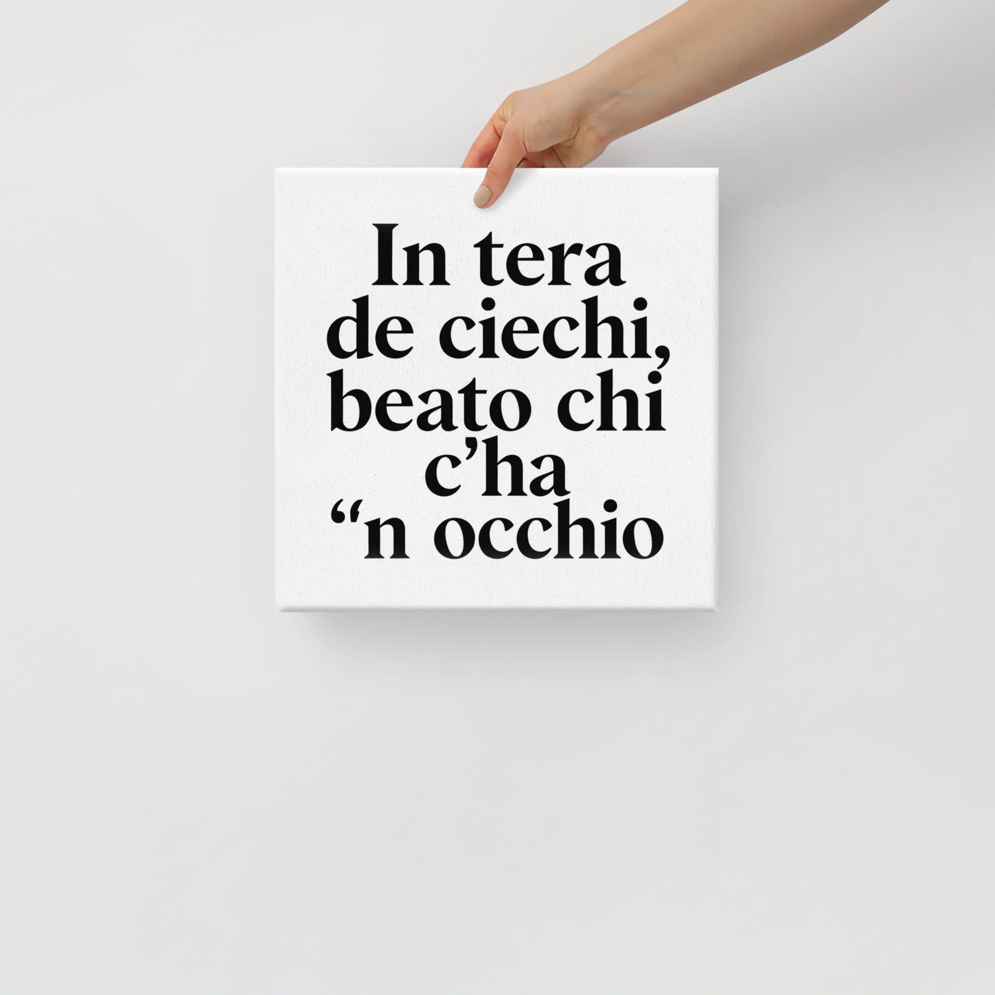 In tera de ciechi quadretto