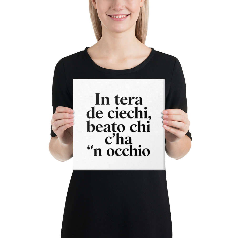 In tera de ciechi quadretto