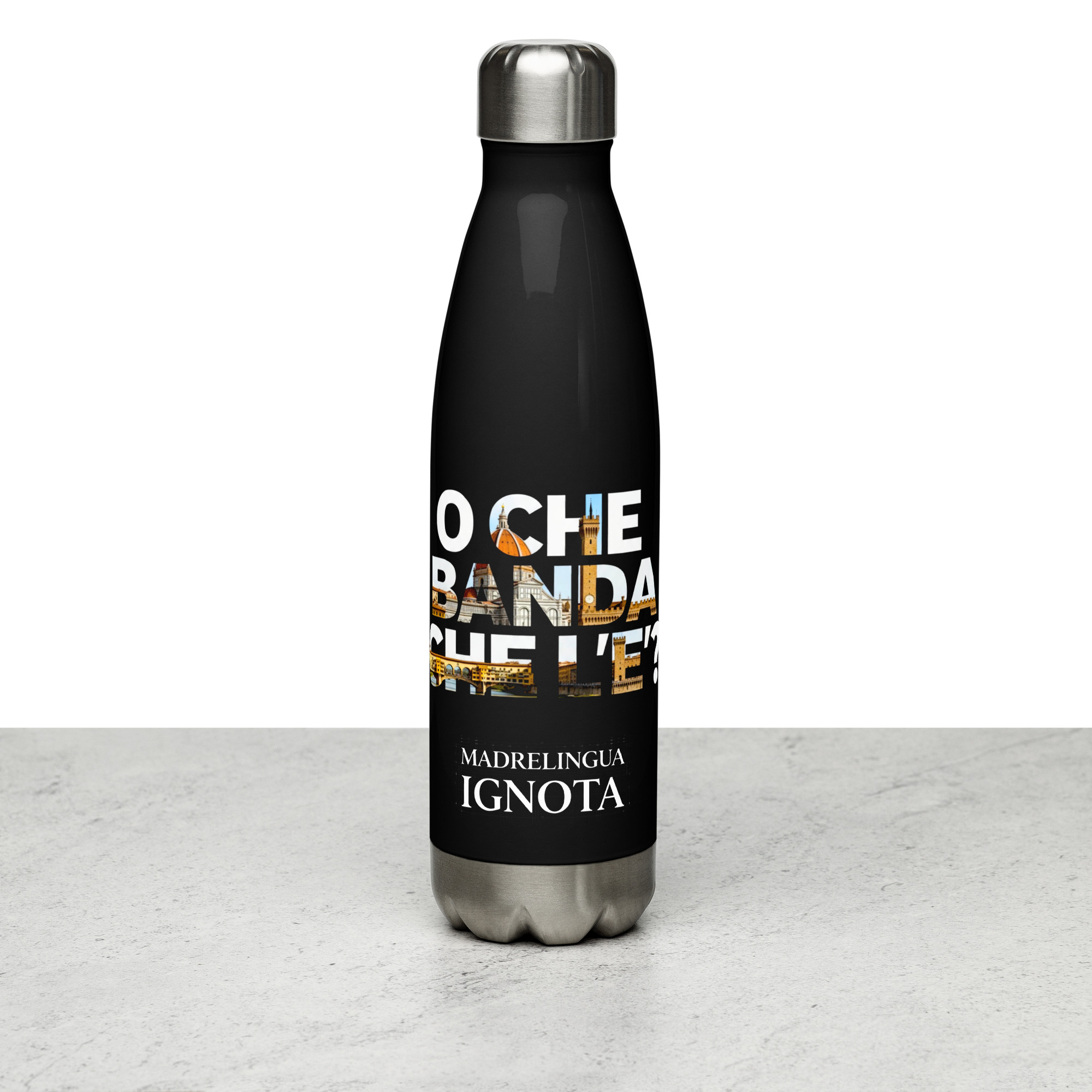 Borraccia termica MADRELINGUA IGNOTA