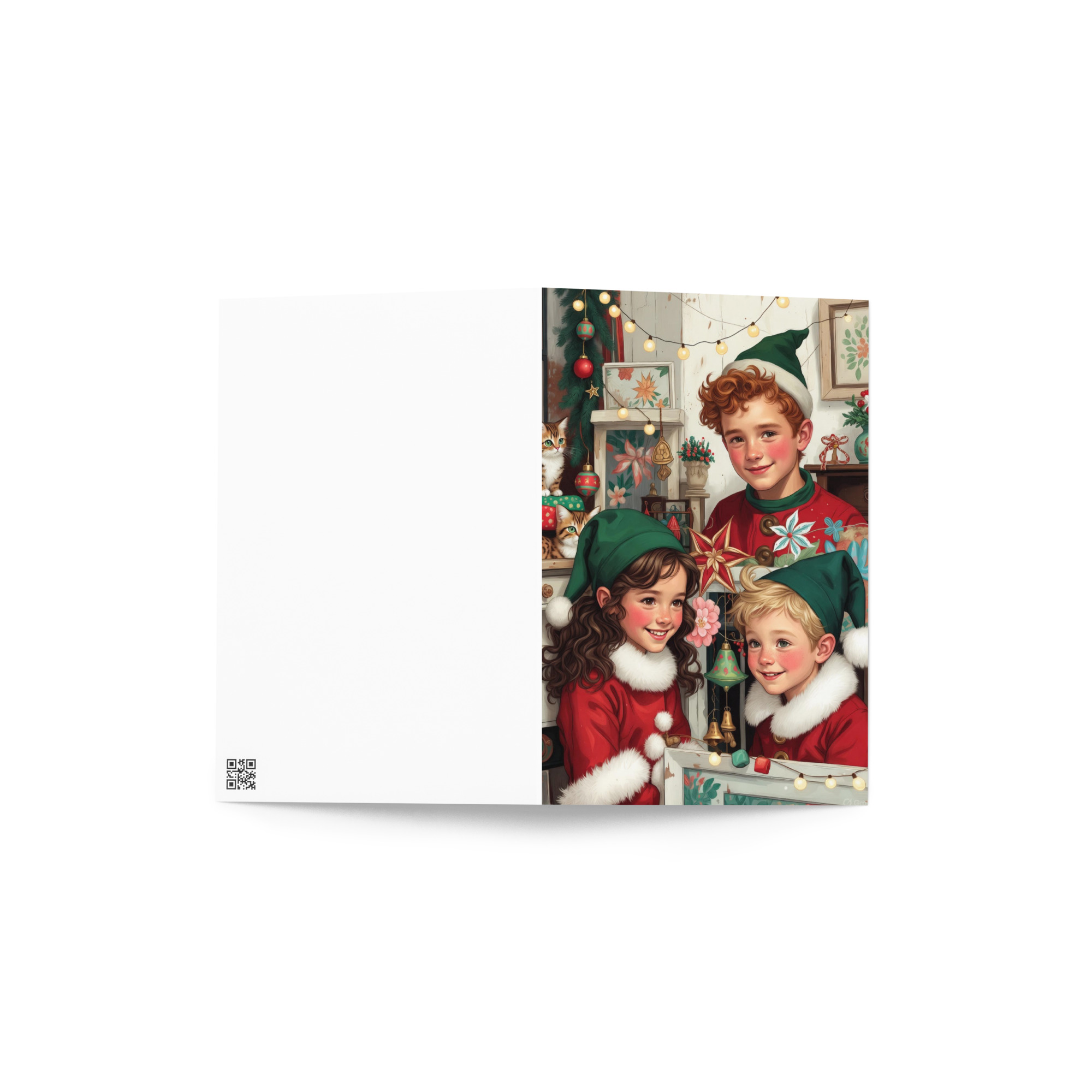 Biglietto di auguri degli Elfi