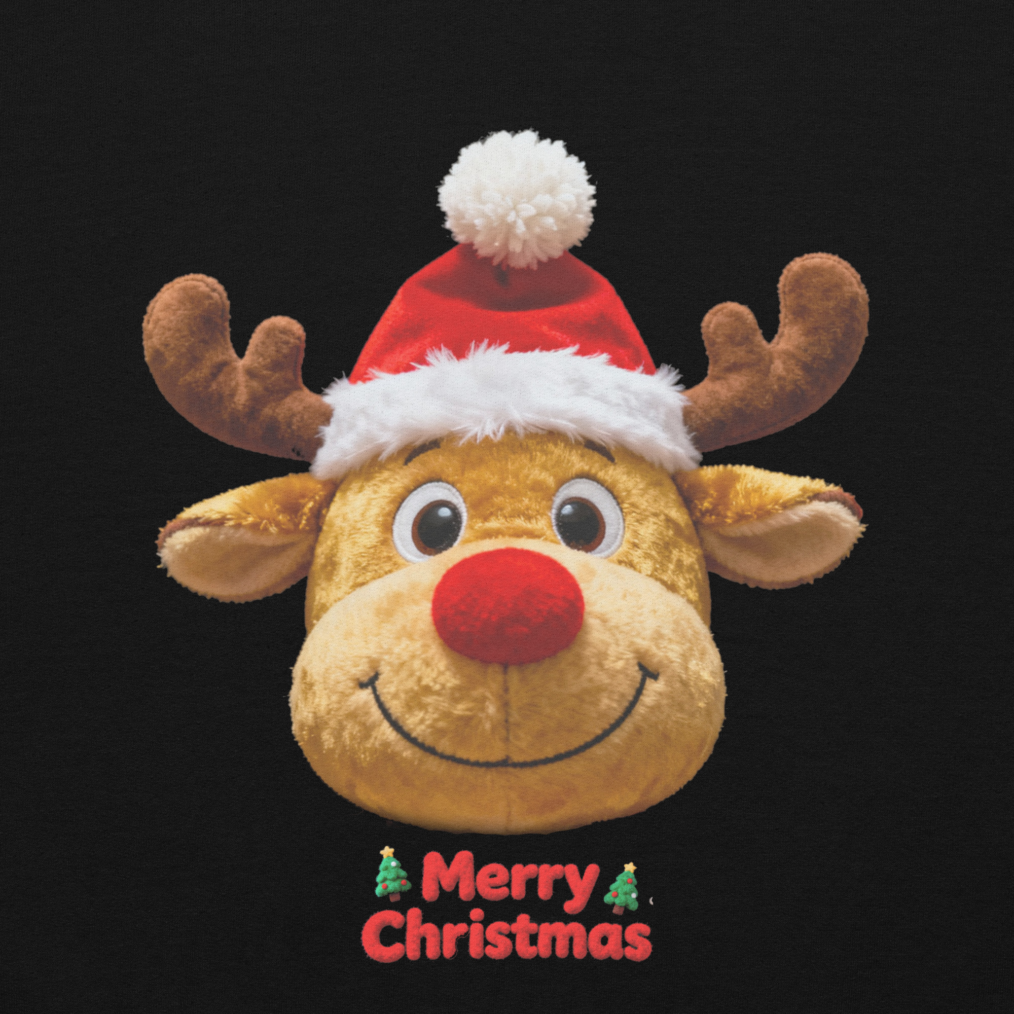 Felpa Renna di Natale