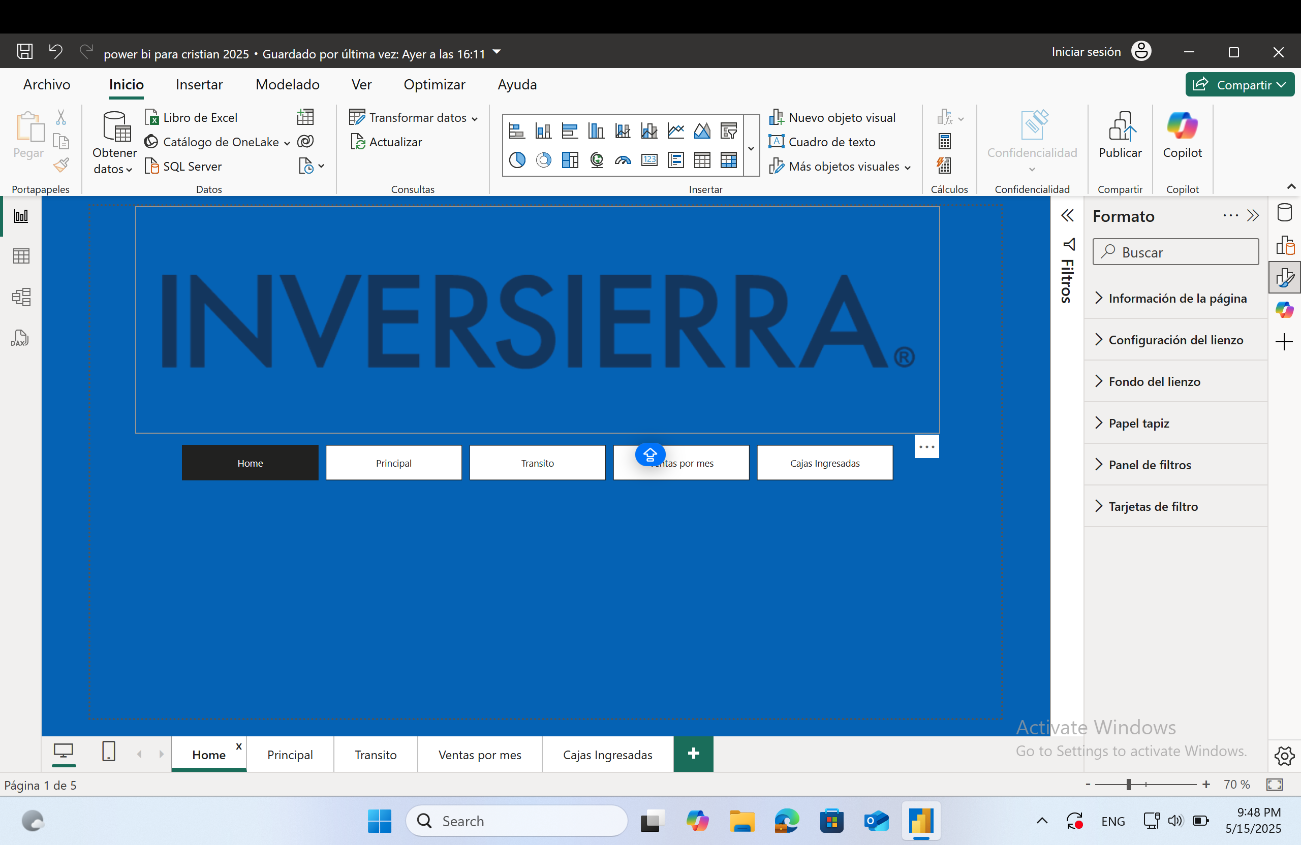 Clases particulares de excel.
