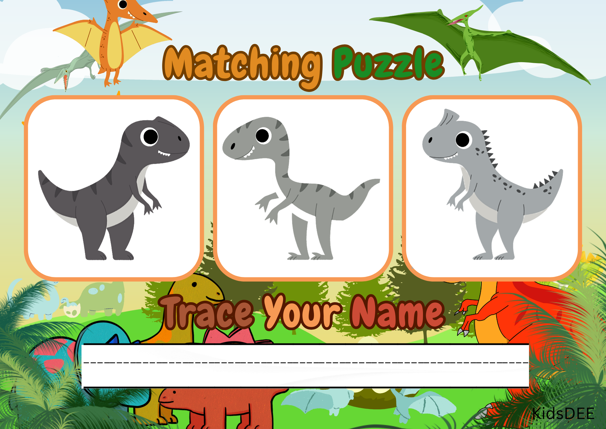 Dinosaur Busy Book for Kids (Ages 4–7) – 65 Pages of Learning Fun!