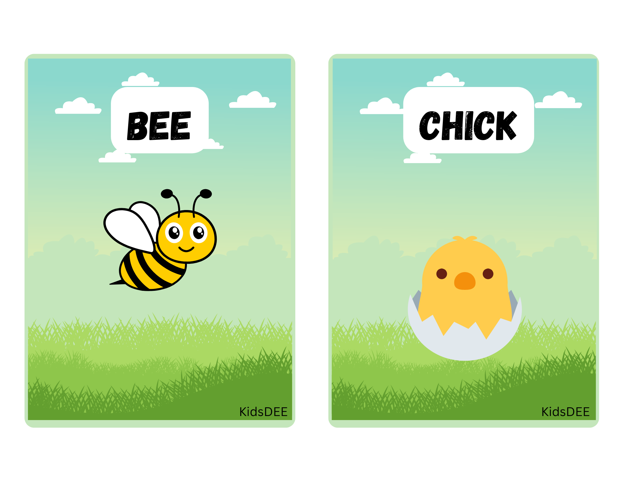 Animal Flashcards- World of Learning