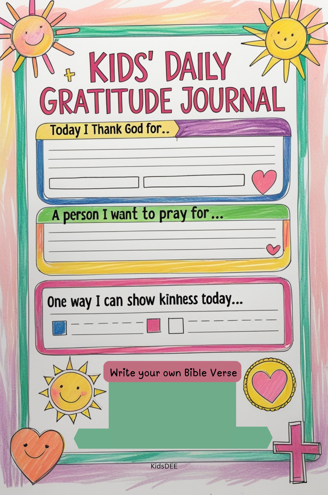Grateful Heart Journal for Today. Thank you, God for Today.