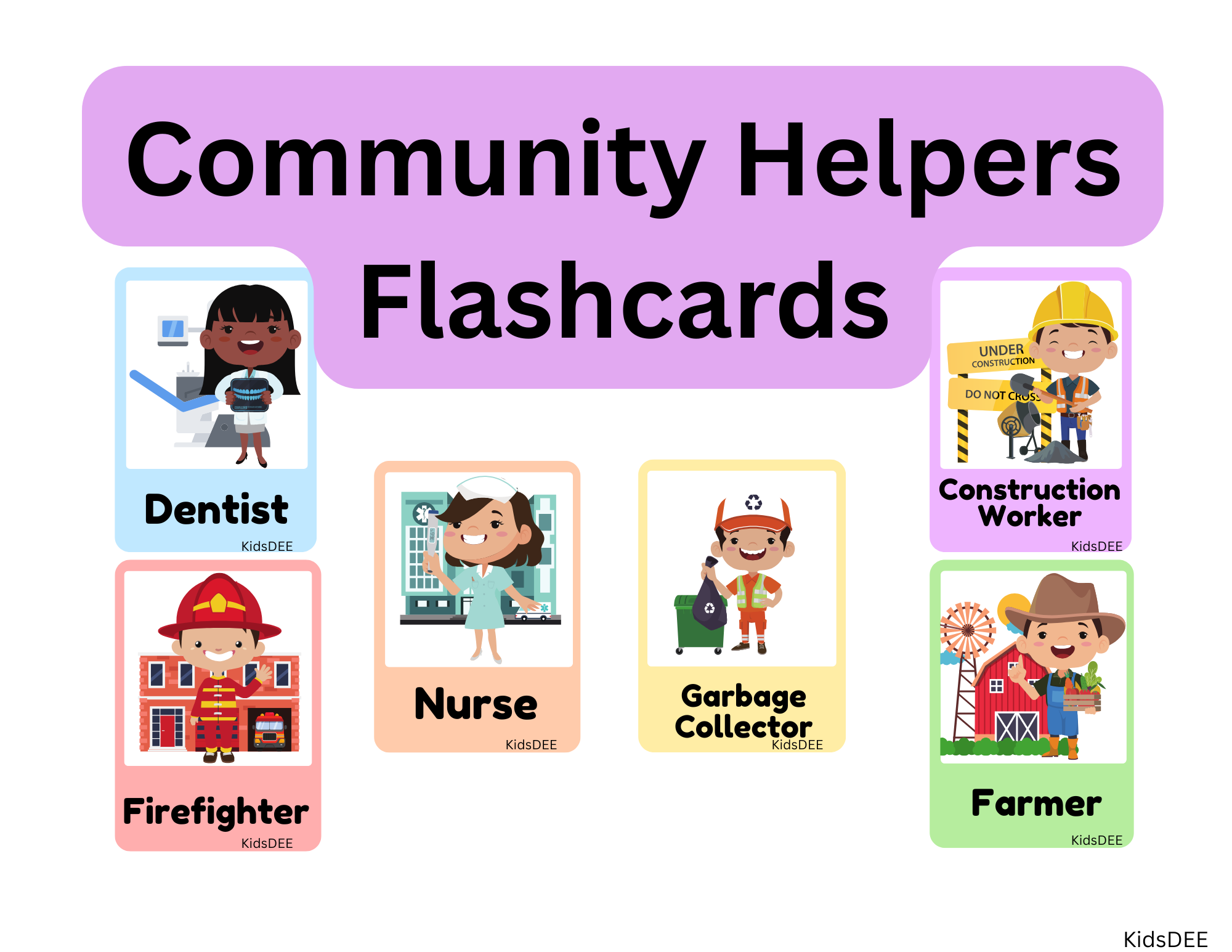 Community Helpers Flashcards