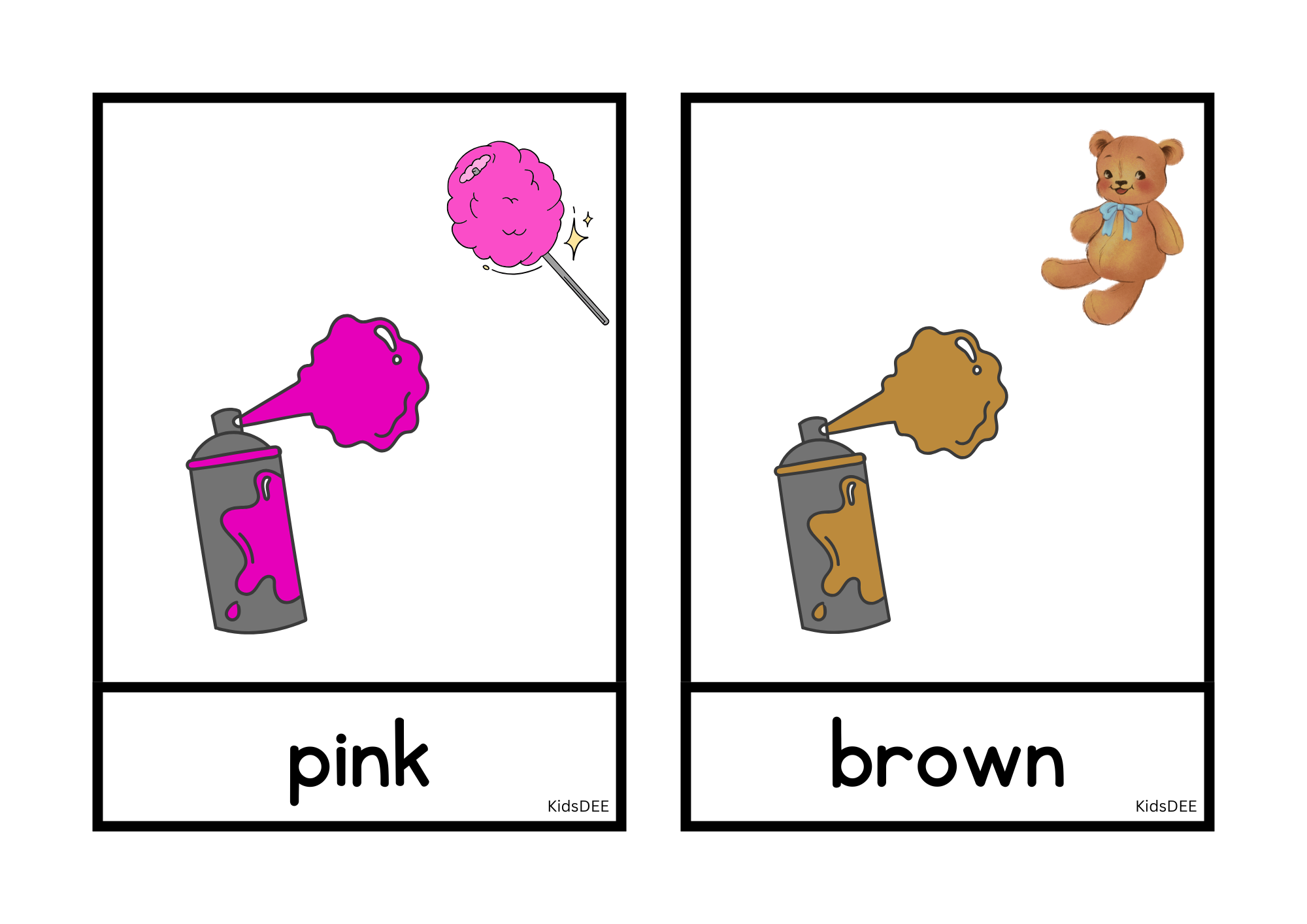 Colour Flashcards – Bright & Engaging Learning for Kids