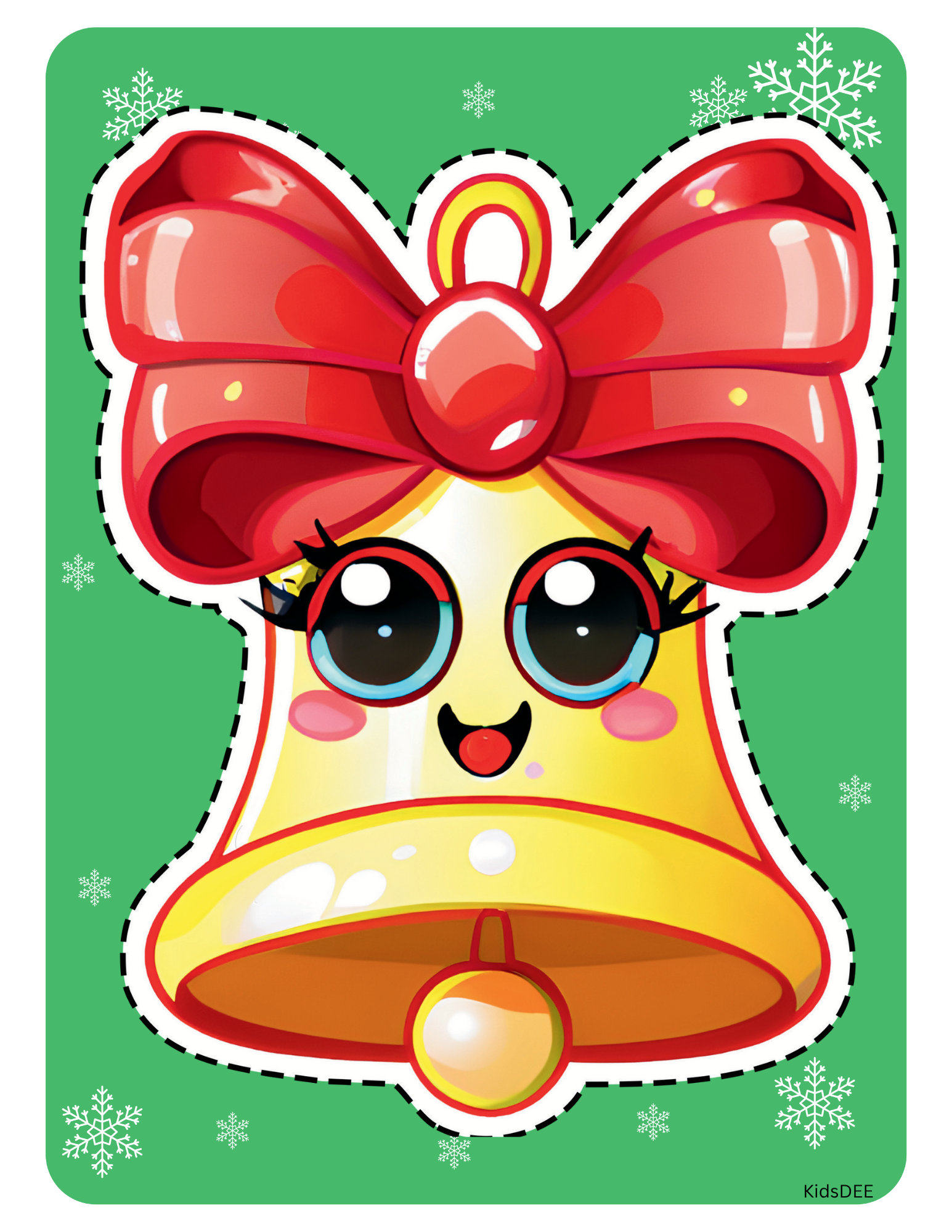 🎄 Christmas Cutting Activity for Kids – Fun Holiday Fine Motor Skills Practice! ✂️