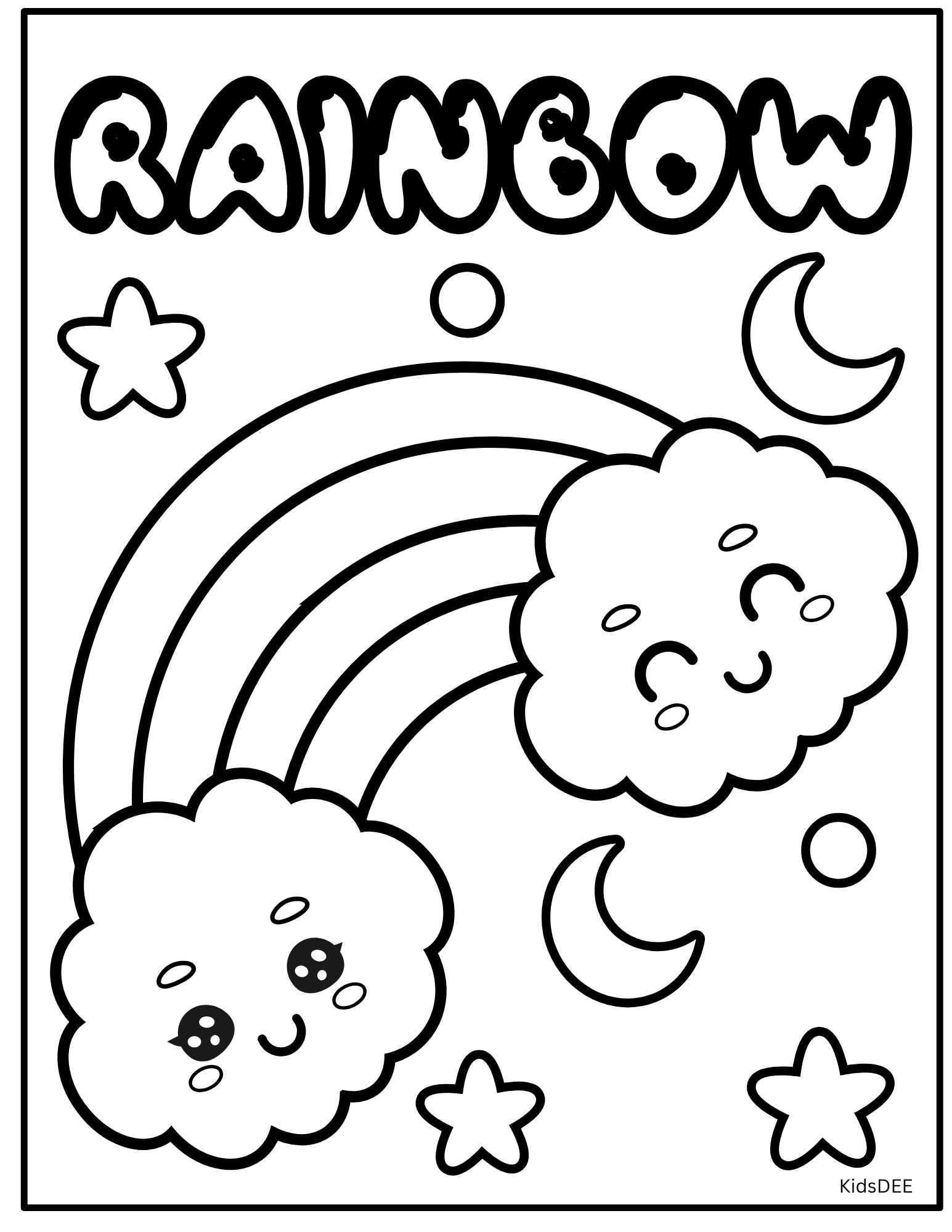 Coloring Weather Pictures – Fun Weather Learning for Kids!