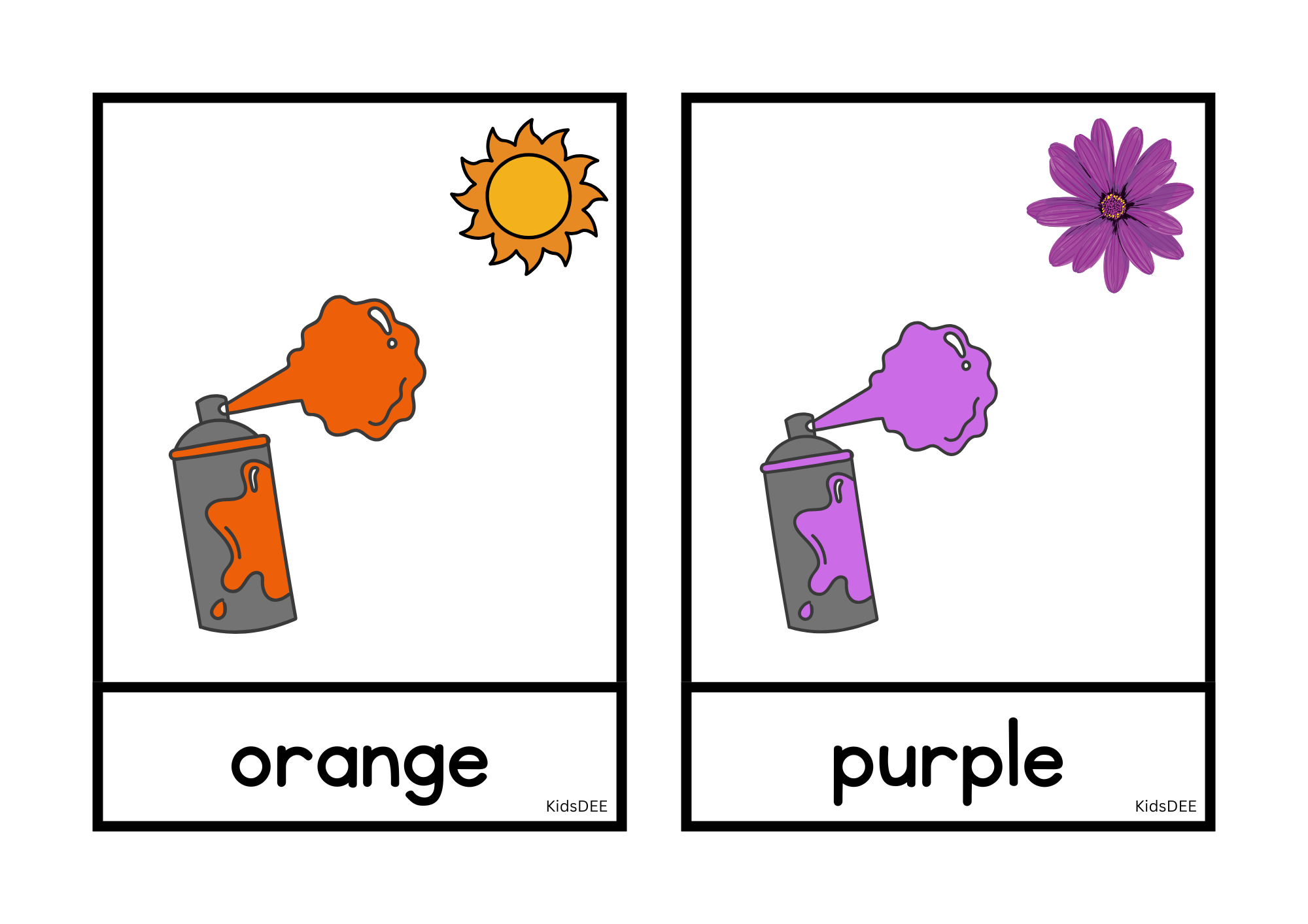 Colour Flashcards – Bright & Engaging Learning for Kids