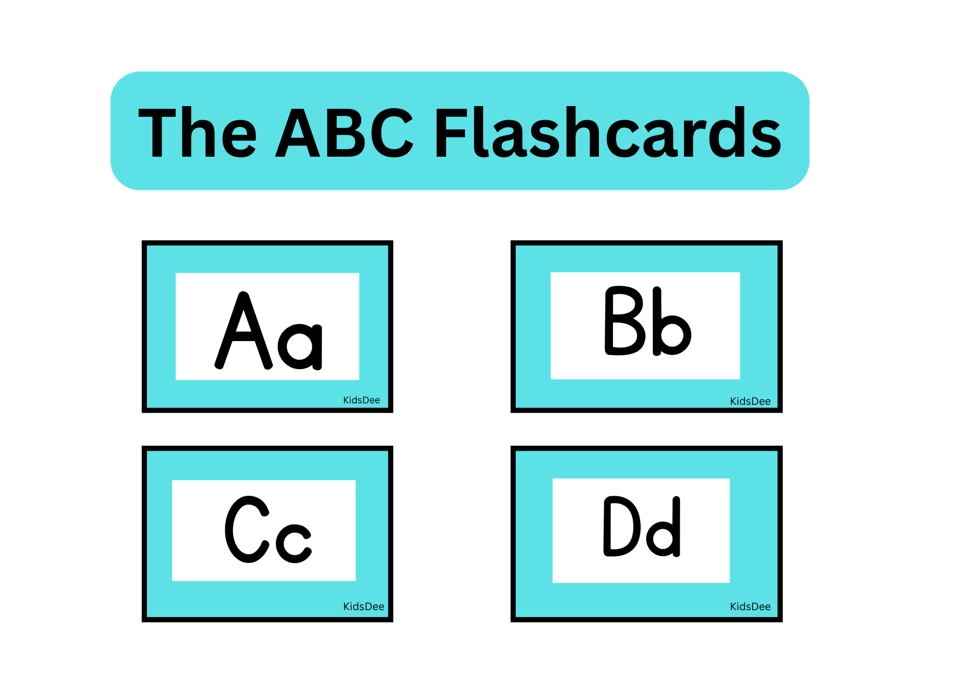 ABC Flashcard - Fun Engaging Alphabet Learning For Kids