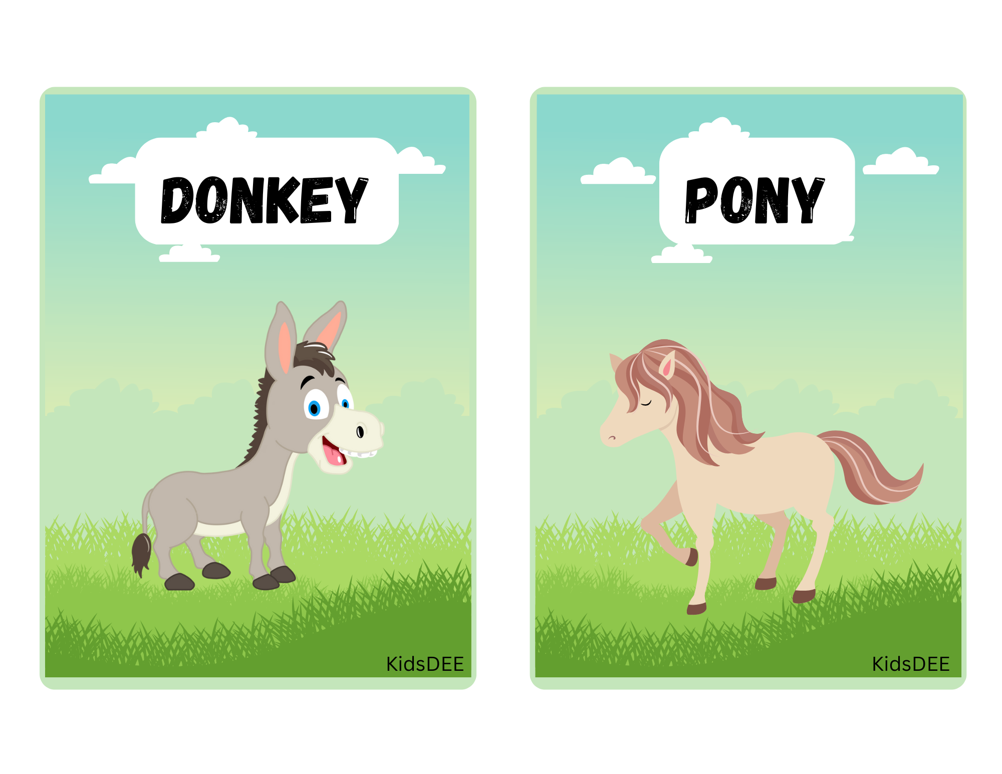 Animal Flashcards- World of Learning