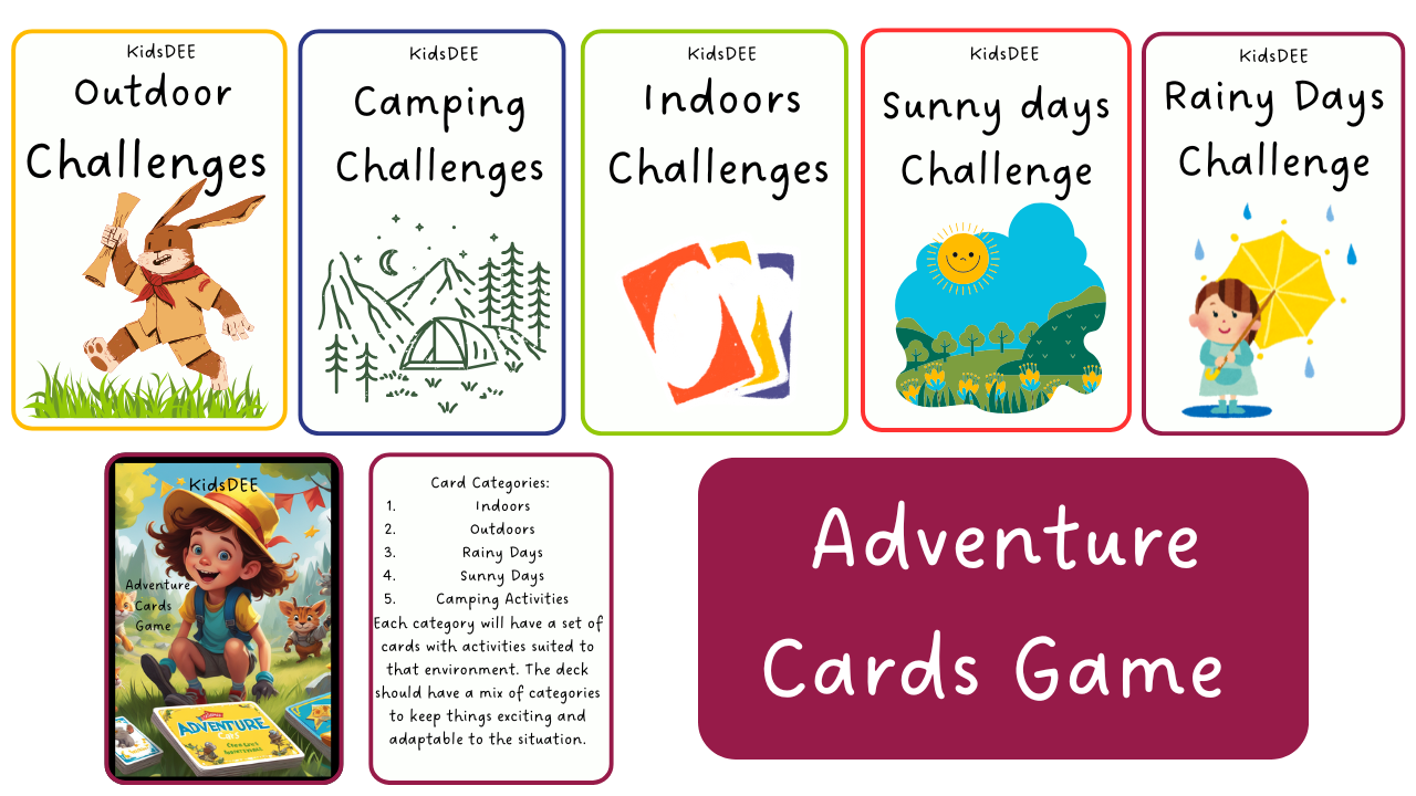 Adventure Cards β The Ultimate Activity Game for Kids