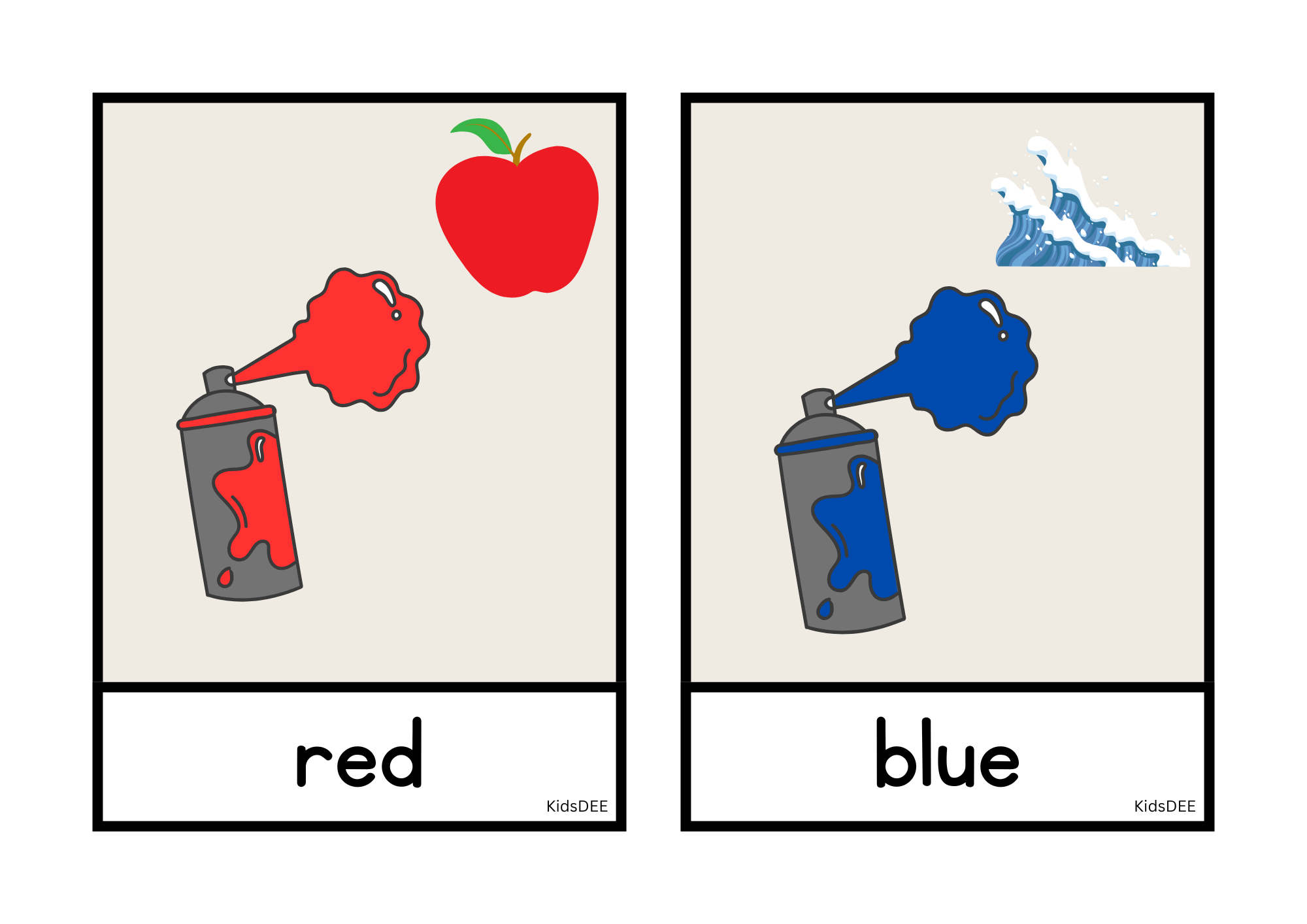 Colour Flashcards – Bright & Engaging Learning for Kids