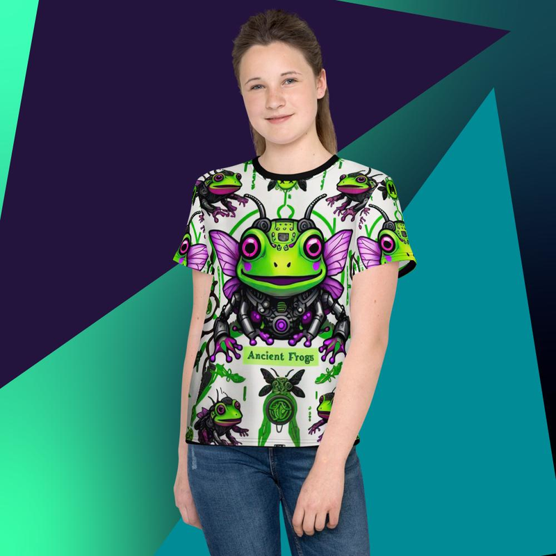 Camiseta all over print teen RANAS HIPNOTICAS 1