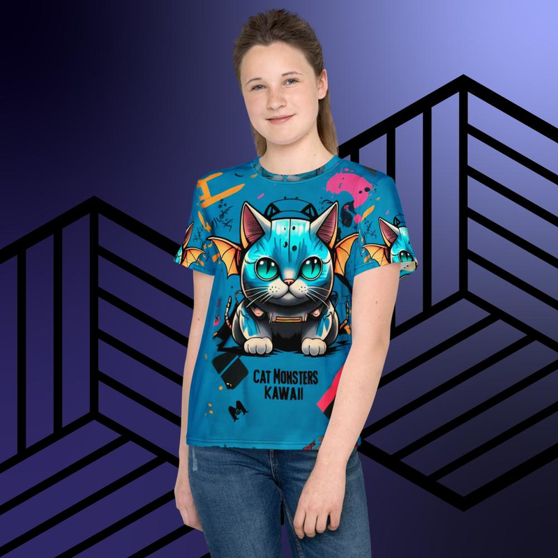 Camiseta all over print teen MURCIELAGATOS 2