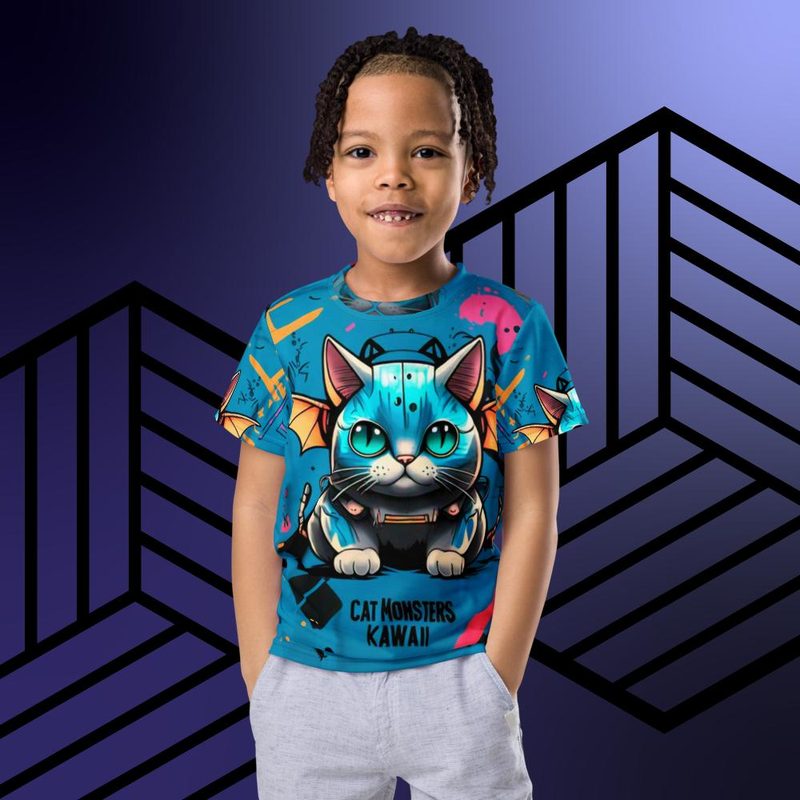 Camiseta all over print kids MURCIELAGATOS 2