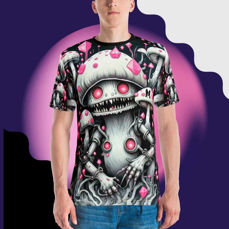 Camiseta all over print hombre HONGUITOS AMANITA 1