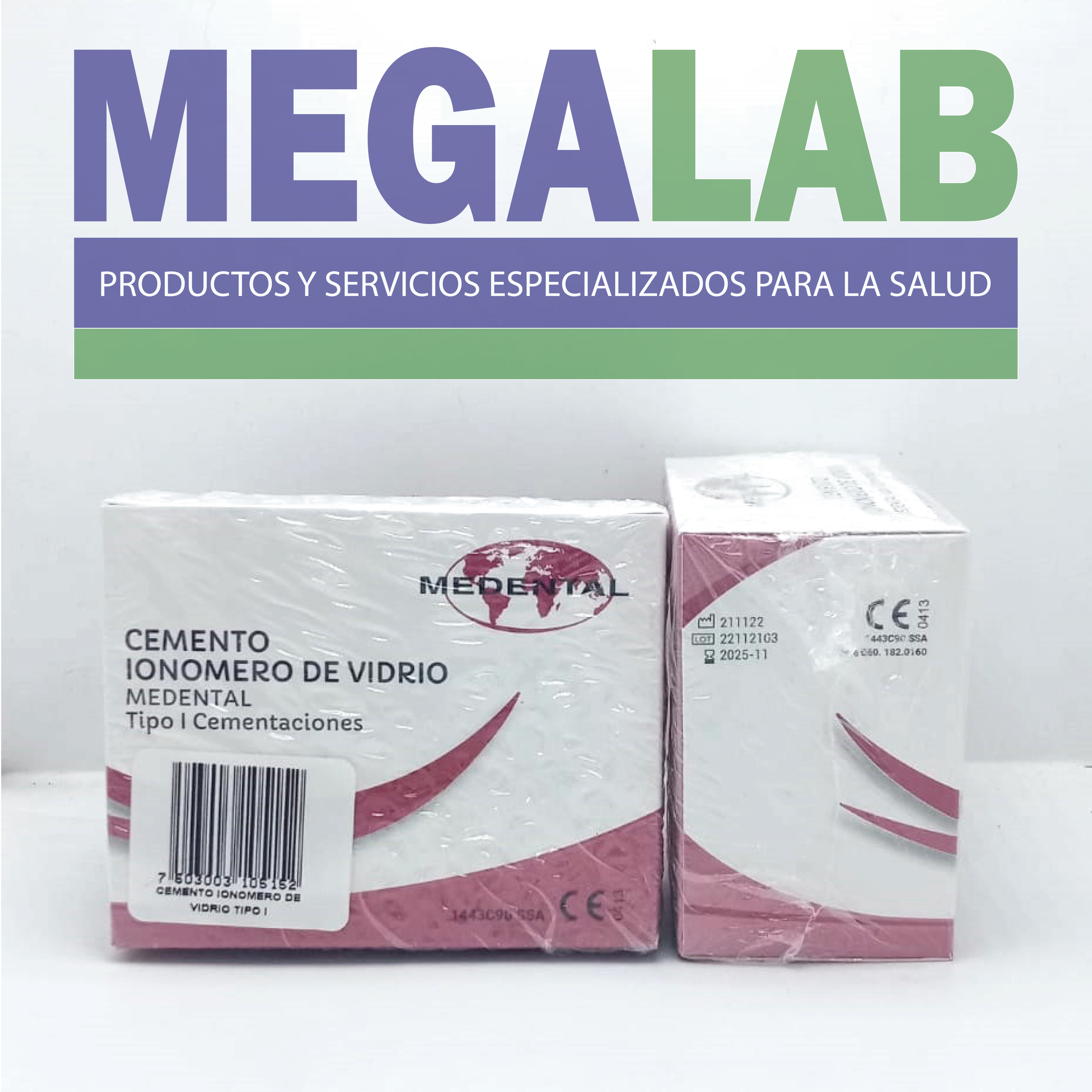 Cemento ionómero de vidrio Medental