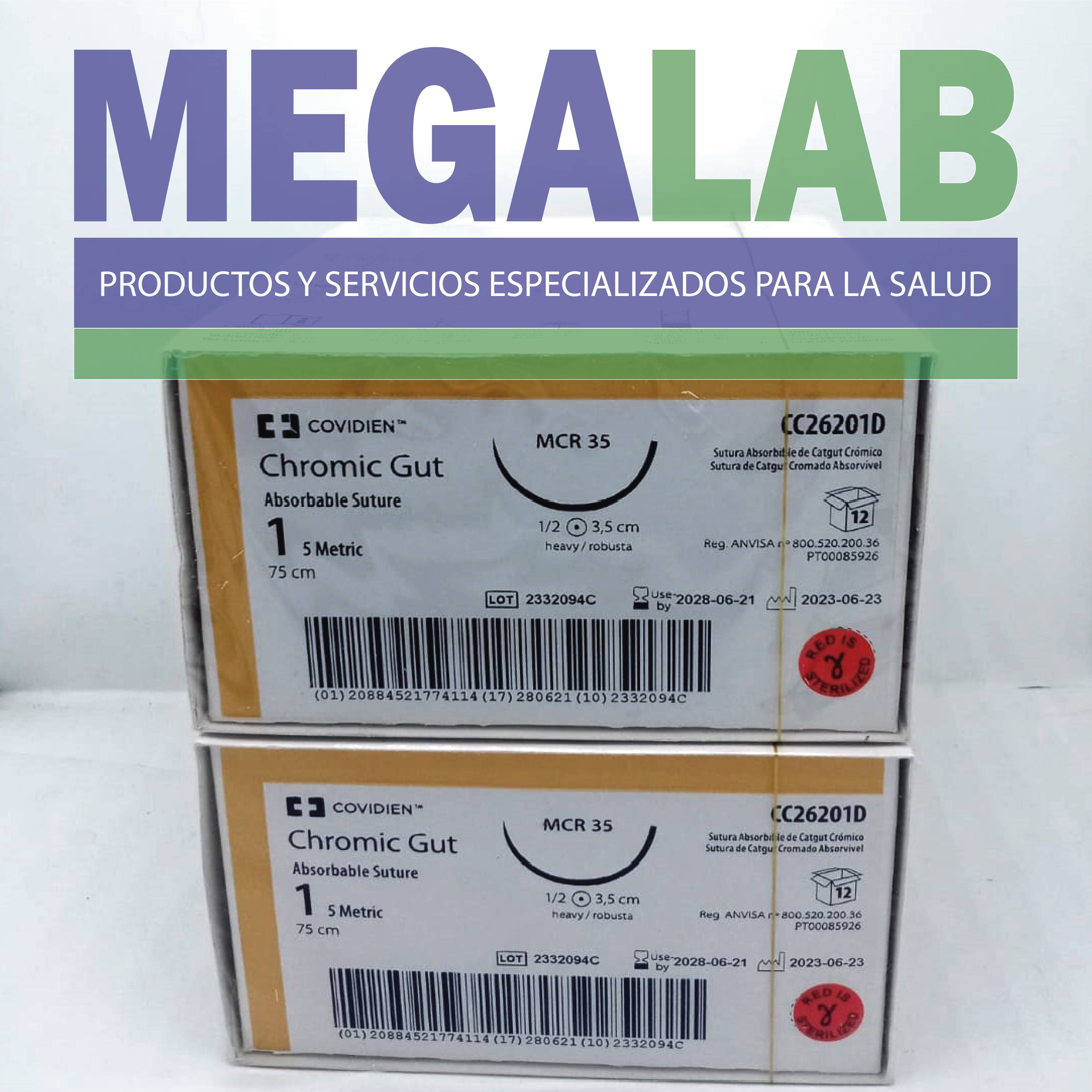 Sutura Chromic Gut 1