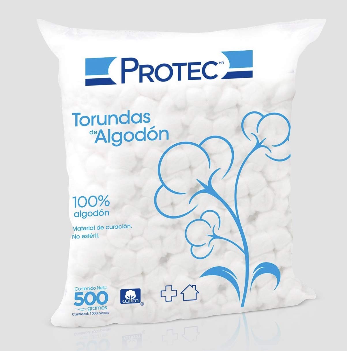 Torundas de algodón Protec 500gr