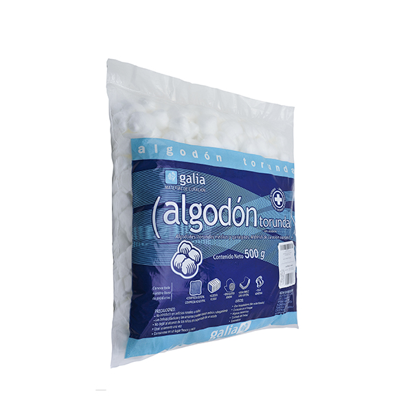 Algodón torunda Galia 500g