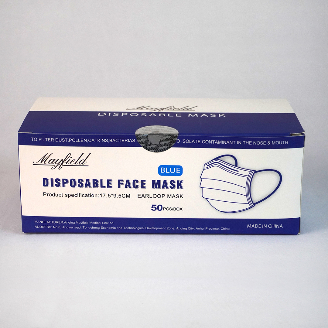 Mascarilla desechable 50 pz MAYFIELD 