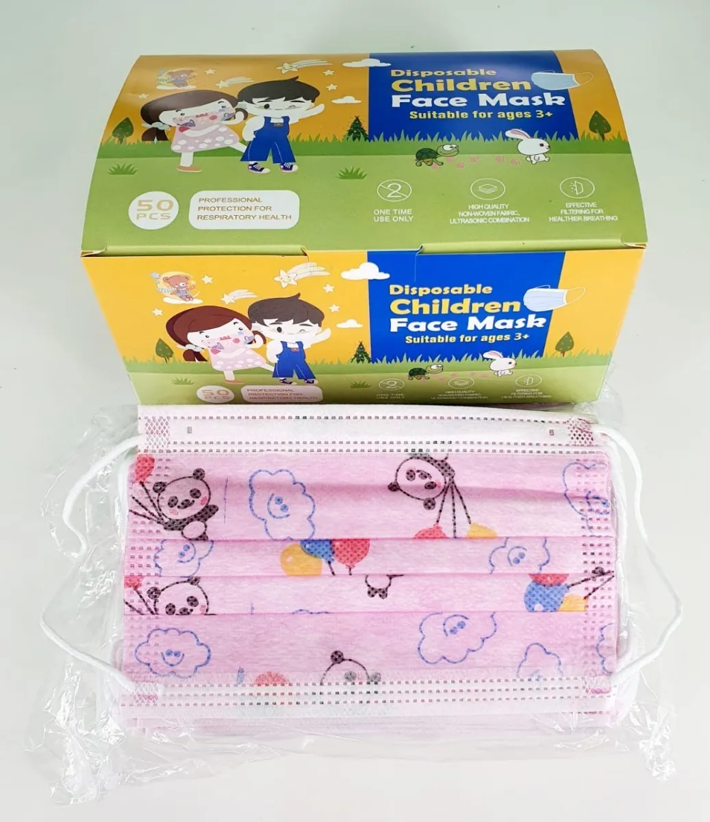 Mascarilla desechable para niños 50pz