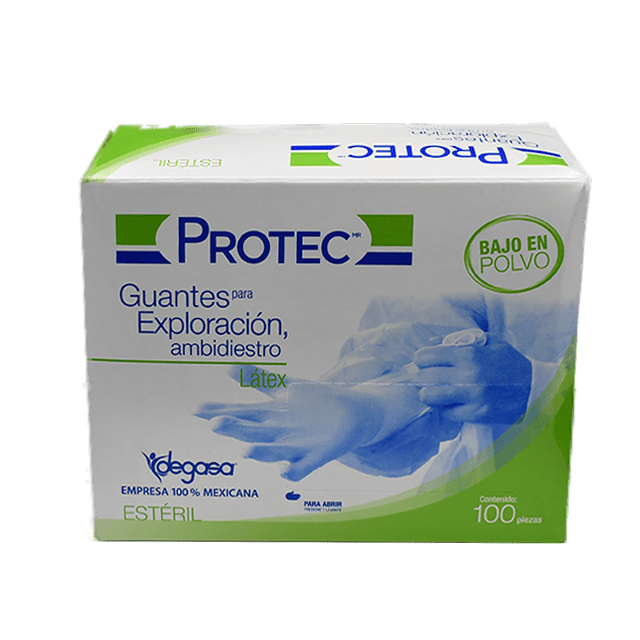 Guantes de látex PROTEC
