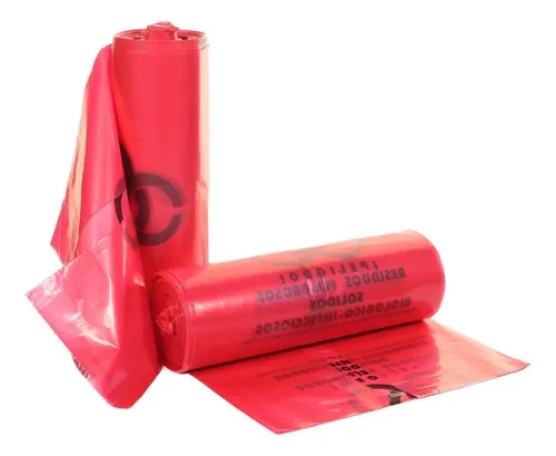 Bolsas Para Residuos Peligrosos Rpbi, 20 Bolsas