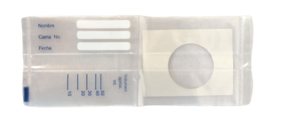 Bolsa para urocultivo de 50 ml para niño 10pz