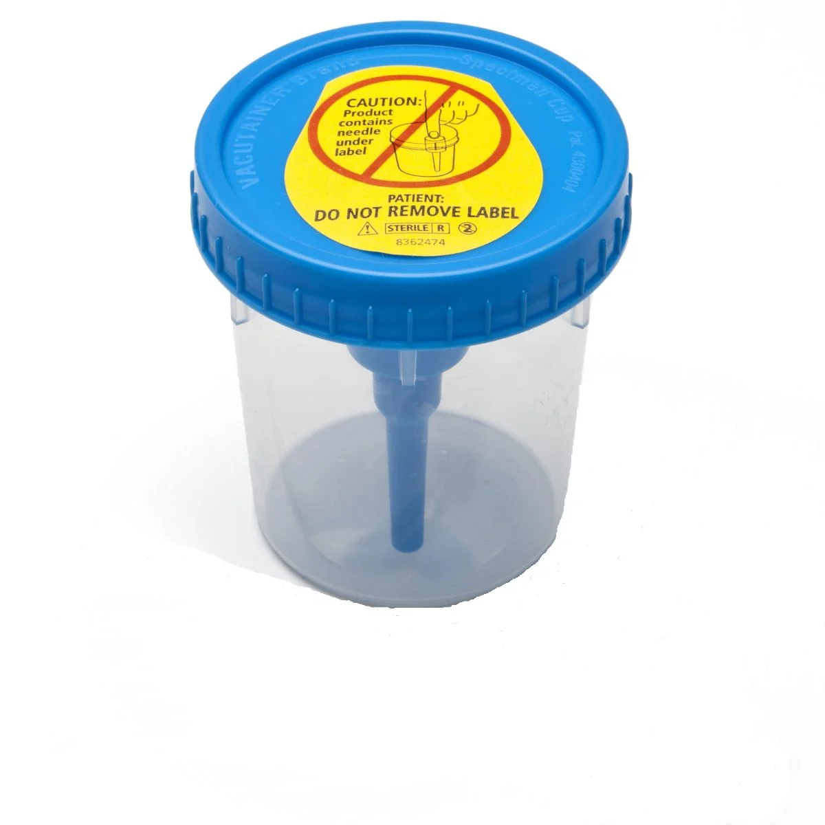 Vaso recolector de orina con aguja BD
