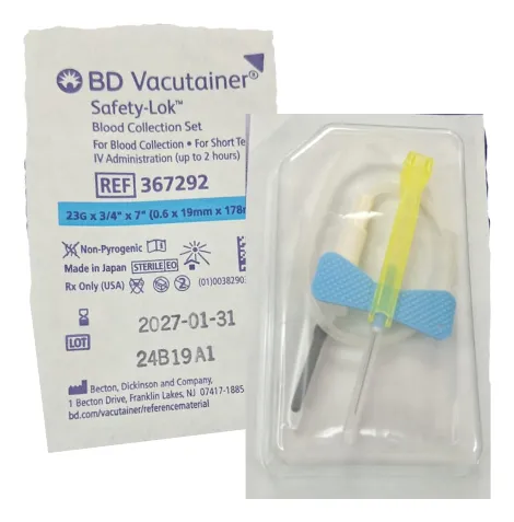 Juego de extracción de sangre BD Vacutainer Safety-Lok