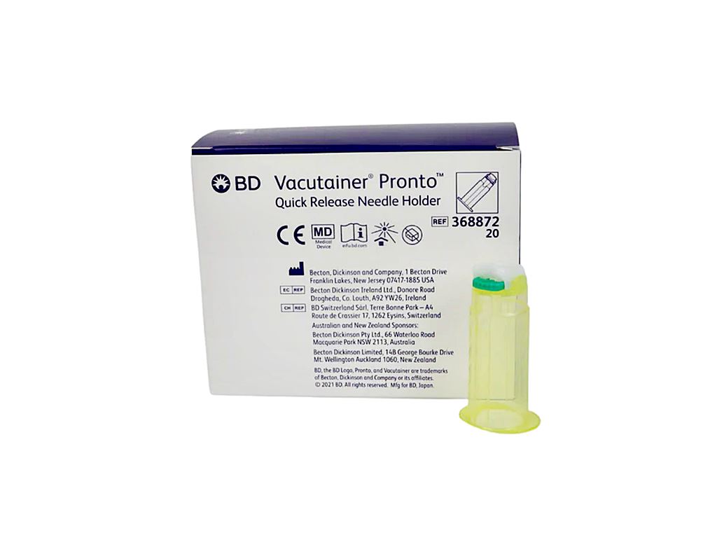 Sujetador de aguja BD Vacutainer Pronto