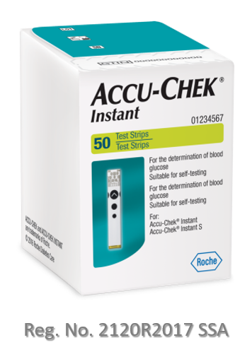 Tiras reactivas Accu-Chek Instant