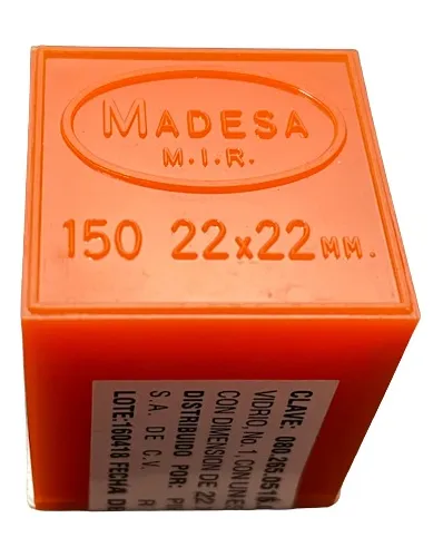 CUBRE OBJETOS MADESA C/150 Pz 22 X 22 mm