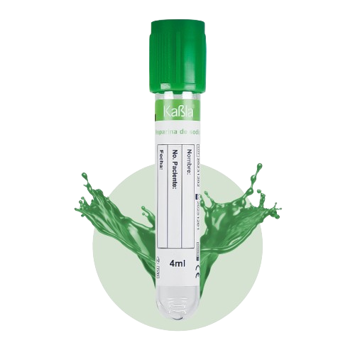Tubo Verde Kabla Gradilla 100pz