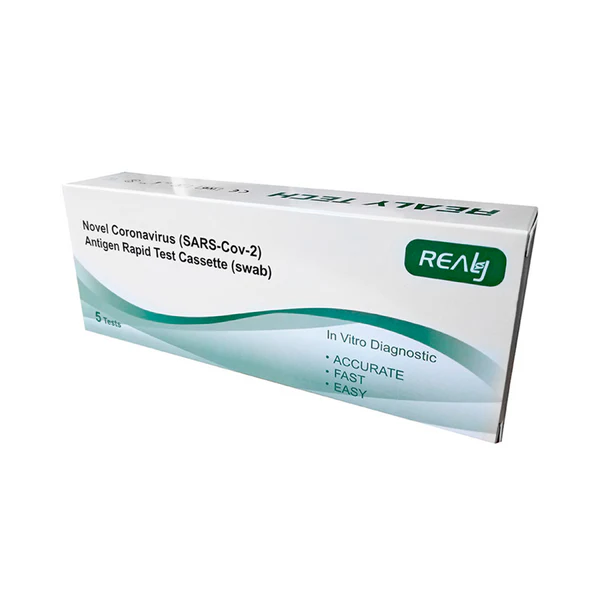 Prueba Rápida de Antígenos (SARS-Cov-2) 5 Pruebas por caja