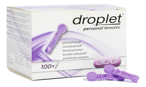 Lancetas personales Droplet 30G