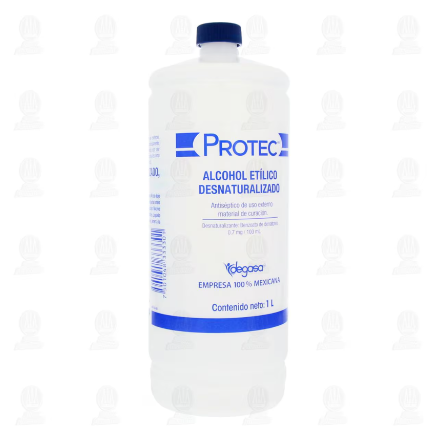 Alcohol Etílico Desnaturalizado PROTEC 1L