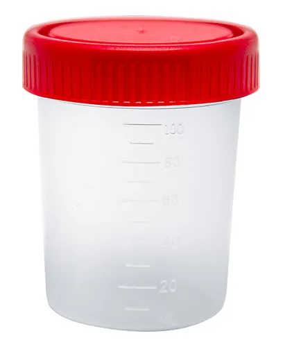 Vaso recolector de muestras no estéril