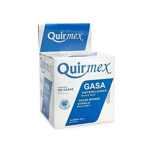 Gasa esterilizada Quirmex
