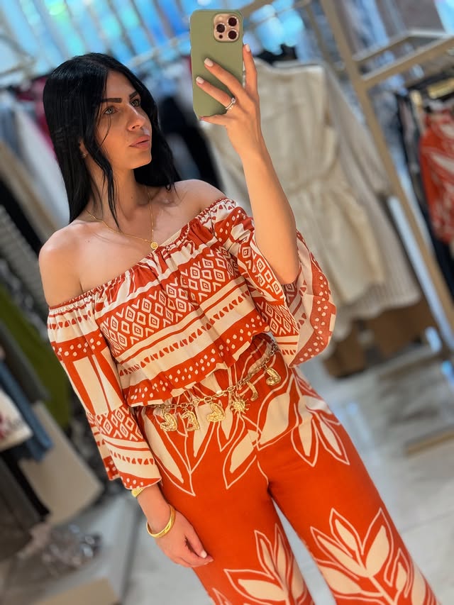 Boho Chic Off-Shoulder Jumpsuit