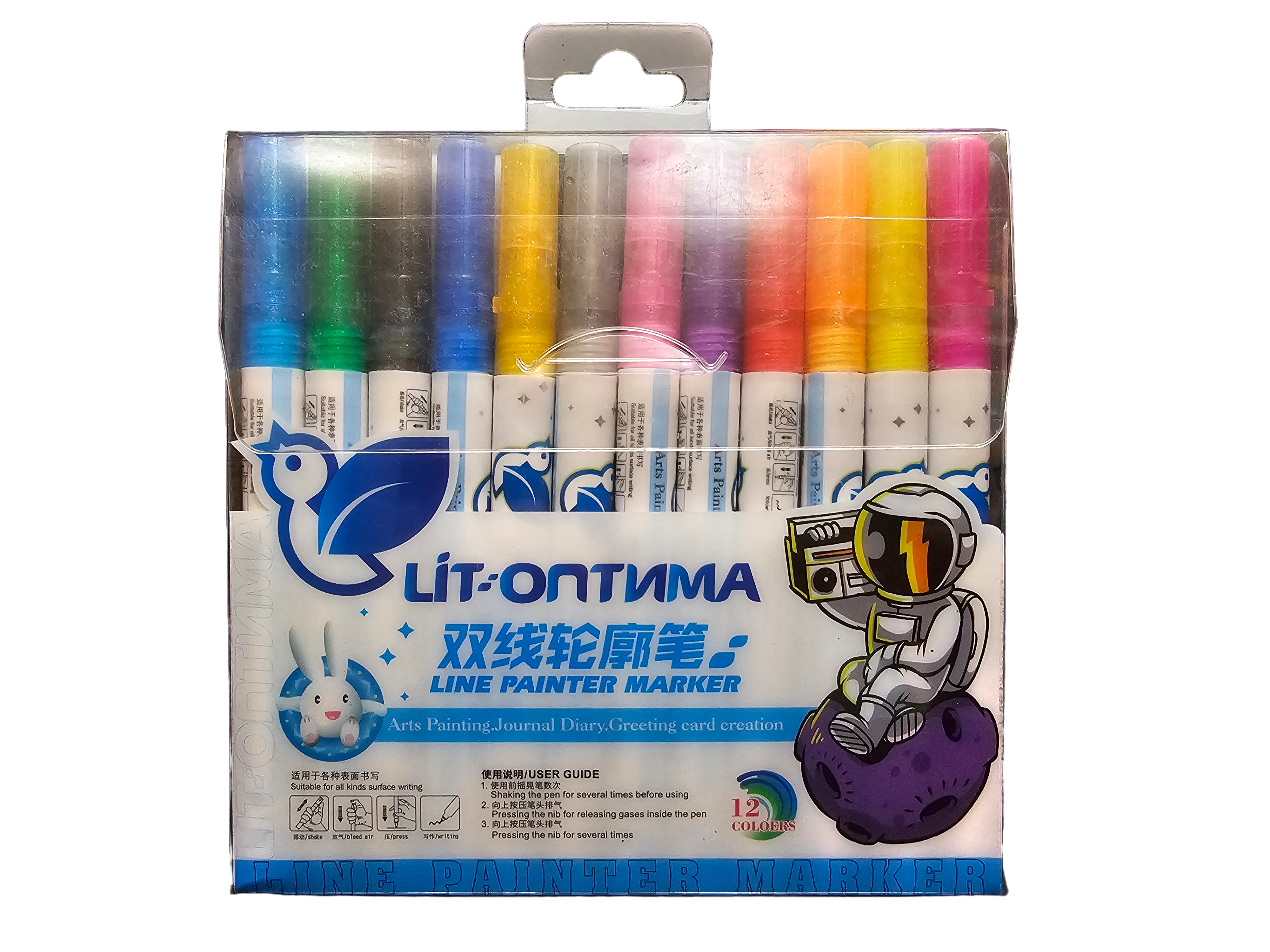 Marcadores de Pintura 12 colores